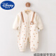 迪士尼（Disney）婴儿连体衣春秋棉质无骨宝宝哈衣长袖爬服幼童包屁衣新生儿衣服 13583【建议室内20-27℃】 80cm 80（建议9-12月17-20斤）