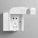 Pangdonglai 86 type outdoor exposed socket waterproof box integrated protective cover outdoor open wire one-open socket exposed installed Yabai waterproof socket five holes 10a