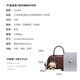 
Cnoles bag women's 2025 new bowling bag one-shoulder luxury high-end crossbody bag birthday gift for girlfriend brown - new Mother's Day gift for wife