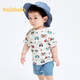 Balabala baby t-shirt baby tops for boys and girls short-sleeved 2025 summer comfortable breathable cute 209225117201