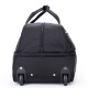 Kara Sheep Trolley Bag Large Capacity Travel Bag Boarding Portable Luggage Bag for Men and Women CX8443 Black
