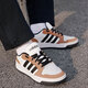Adidas (adidas) Brettschuhe Herrenschuhe Frauenschuhe 2025 Sommer Neueinstieg Hochwertiges Paar Vielseitiges Low-Top-Sport-Casual-Schuhe JQ3923 Weiß/Schwarz/Earth Brown 43 (265 mm)