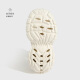 Les chaussures de trou d'épaisses semelles de Shangfen semesent pour les usures d'été pour hommes anti-glissement anti-odor sandals de plage de plage de plage pour hommes, blanc 42 taille positive (longueur intérieure 260 mm)