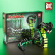 
Huilie compatible with Lego DK7052 mechanical cobra high difficulty assembled building blocks animal model toys boy cross-border mechanical cobra 689 particles - Deke 7052