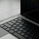 Apple MacBookpro Air Huawei Honor Xiaomi Lenovo Laptop Keyboard Film Aufkleber Film Transparent Black 1049 mit Fingerabdruck No-Slyboard-Tastaturbeleuchtung