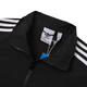 Официальная куртка Adidas 25 Осень Новый Clover Fitness Running Train Training Спортивная одежда повседневная свободная ретро -куртка KB2466/Black/Show Photos 10 XS (170/84A)