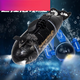
Gund remote control submarine fast submarine ship warship model fish tank can be submersible underwater electric children with camera blue air hooded boat standard + battery + screwdriver