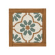 
OUOETY custom self-adhesive floor stickers imitation porcelain tiles flower balcony terrace door tiles paper shop restaurant floor renovation 695 imitation porcelain tiles flower 1 square 2mm