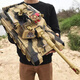 Wanre Extra Large Fernbedienungspanzer Spielzeugladeladjungen simulierte Fernbedienungsstrecke gegen Kinder Tucker Fernbedienung Car Man Story Model Raded 33 cm [Military Green] E-Commerce-Installation Standardpaket [eine 600-mAh-Batterie]