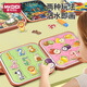 
MKBIBI water painting book children's magic water brush clear water magic repeatedly graffiti tear up the book birthday gift