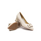 
Red Dragonfly Leap Moon Shoes High Heels 25 Spring Thick Heels Women's Shoes Pointed toe Workplace Small Leather Shoes Single Shoes WLB15124 Beige White 37