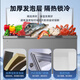 美菱（MeiLing）【线下同款】商用大冷柜冷藏冷冻商超肉食速冻茶叶鲜花储存柜零下40度低温大冷冻冰柜 BC/BD-736DTE【PCM内胆】星砂银