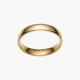 Henglijia SUDROVK gold tail ring simple design high-end light luxury 18K gold fashionable personalized tail ring for women No. 10 with certificate