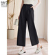 
She enjoys casual pants for women loose summer eight or nine-point straight pants temperament commuting wide-leg pants for women T144K6622