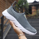 Cartelo-Herrenschuhe für Männer Sommer dünne atmungsaktive Netzschuhe Leichte Sohle lässige Schuhe Großgröße Ultra-Licht-Laufschuhe 47 Sportschuhe JJ838 Schwarz und Weiß 47