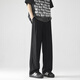 Foss Phil Japaner Yamamoto Casual Hosen Herren Sommereiseis dünne lockere drapierte Weitbein-Anzughose für Jungen Straight Hosen Trendy Marke 718-7011 Khaki XL [Vorgeschlagen 145-160jin [Jin gleich 0,5 kg]]