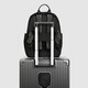 Walker Shop backpack men's backpack college school bag large capacity leisure travel bag commuting business computer bag men's bag black large size 43*32*13cm