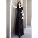
Miaomiaoxi fishtail skirt evening dress for women high-end light luxury niche 2025 new toast suit banquet engagement host annual meeting champagne color L