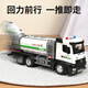 Huanger simulated alloy spray truck children's toys sprinkler truck boy fog cannon truck engineering car birthday gift boy girl urban epidemic prevention vehicle [alloy-spray version] spray spray water spray simulation vehicle