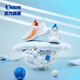 
Jordan QIAODAN light speed children's shoes children's sports shoes 2025 summer new product boys' big net breathable light running shoes Jordan white/sun orange 39