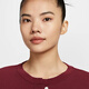 
Nike (NIKE) Women's AS W NY LUXE WAFFLE L/S CREW G sweatshirt/pull over shirt HV8466-677 M