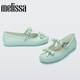 Melissa梅丽莎2025新品女士时尚蝴蝶结珍珠芭蕾浅口果冻单鞋35971 黑色 38