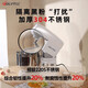 QIAO Li [National Subvention] 7600 Chef Machine Home Trinkmaschine Handels-Trink- und Nudeltrinken Vollautomatisch multifunktionales Nudelmischungsbuttermaschine 6.9L [Weiß] Maschinerie Deluxe Edition (dreischichtiger Eisbisch + Butter Shot) 6.9l