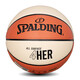 Spalding Frauenbasketball Nr. 6 PU Indoor und Outdoor Wear-Resistant Wettbewerbsbasketball 77-724YREV1