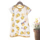 Baby Sommer Baby Nachtkippe Dünne Kinder Sommer Baumwollklimaanzug Anti-Kick-Nachtkämpfe Jumpsuit Pyjamas Blau dünn blau Astronaut 90