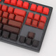 Belly spirit mk870 blackberry side engraving mechanical keyboard Bluetooth wired wireless Bluetooth customized computer game silent office [three mode] Obsidian + Hongyun head engraving KTT red axis [enjoy the silky smoothness]