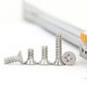 XMSJ304 Edelstahl Counterunk Cross Flat Tail tippt sich auf kleine Schraube GB846 Standard-Präzisions-elektronische Schraube M1.2-M5 KB2X12200