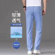 Jeepspirit Jeans delgado de seda de hielo Hombres 2025 Pantalones delgados de verano Tennis azul claro jeans heterosexuales 9767 Azul mediano 31