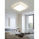 Sanqi Tiger Bedroom Light Modern Atmospheric Plafond Light Wasabi Style Home 2024 New Room Study Light Zhongshan lampe 1W 9215 White Square-50cm Wuji Semballage