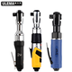 
XMSJULEMA 1/2 inch 3/8 inch pneumatic ratchet wrench 90 degree L right angle small wind cannon wind wrench gas trigger tool UL-15601/2 inch big flying package-M17 yellow