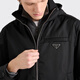 PRADA/Prada gift men's regenerated nylon short jacket black 52