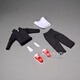 Inländische hochwertige Version Storm Toys St Fanma Bladeya kann verwendet werden, um eine Bewegung Muscle Man Model Animation Peripheral Fanma Bladeya Kleider 5-teilige Set [keine Puppen enthalten]