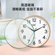 Compas wall clock living room simple silent living room quartz clock wall clock c2866 black 30.5cm diameter