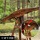 Aoyanlai Outdoor Swing Stuhl, Innenausfallbalkon Hängemattenstuhl, Außenhof Massivholz Freizeitschwung Doppelte Schaukelstuhl 699 graue Holzoberteile (ohne Sitzkissen)