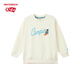 newbalance nb children's clothing 25 years spring new products for men, women and children versatile casual long-sleeved round neck pullover sweatshirt 7ZF12043 7ZF12043-BK black 120 cm