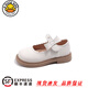 G.duck Little Yellow Duck Girls' Shoes Children's Small Leather Shoes 2026 New Spring and Autumn Style Baby Girls Versatile Shoes Real Soft Leather Children's Shoes Black (Add 1cm to your foot length when ordering) 31 (inner length 19.5cm)