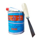 Dalishi Wuhan Keda Dalishi Marble Glue Strong Ceramic Tile Basin Repair Bonding Glue 0.7L Transparent 675g Cooling Agent Putty Knife Sandpaper