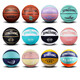 Spalding Basketball № 76 № 5 Баскетбольные подростки Детские ученики начальной школы для взрослых Blue Ball [Trendy Macaron] 76-897Y № 7 Баскетбол № 7 (стандартный мяч)