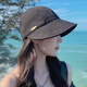 Melenda Kamar Sun Protection Sombrero para mujeres en verano 2025 Nuevo sombrero de sol protección UV Béisbol Gat de béisbol Regalo de cumpleaños para novia esposa beige