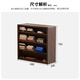 Kao Massivholz Tisch mit kleinen Bücherregal-Bücherregal-Store-Regal Wandlagerschrank bodenhöre kleines Bücherregal #681 Holzfarbe