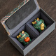 Tang Feng Guochao Creative Green Sand Stone Tea Pet Ornaments Home Office Tea Table Decoration Small Tea Insect Chinese Tea Play Housewarming Gift Good Things Happen-Tea Pet Ornaments (Gift Box)