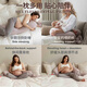 BabyWatch pregnancy pillow waist support side sleeping pillow abdominal U-shaped pillow side sleeping pillow adjustable multi-functional candy pillow powder