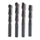 Shanggong 10-piece set of stainless steel special straight handle twist drill bits 4.2mm HSS-E cobalt-containing high-speed steel drill bits plum blossom drill bits