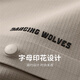 与狼共舞【高弹速干】翻领短袖T恤男2025夏季新款商务休闲透气POLO衫6105 卡其701 L (175)