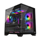 AMD Ryzen R5 9600X/RTX5060/RX9060XT desktop computer host, rendering design and drawing machine, high-end e-sports game DIY assembly computer, configuration 1 9600X host without graphics card