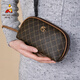 Vogelscheuchen-Tasche Frauenbag 2025 Neue Kupplungsfrauen können mit großer Kapazität Coin Wallet-Geburtstagsgeschenk für Mädchen dunkelbraun setzen
